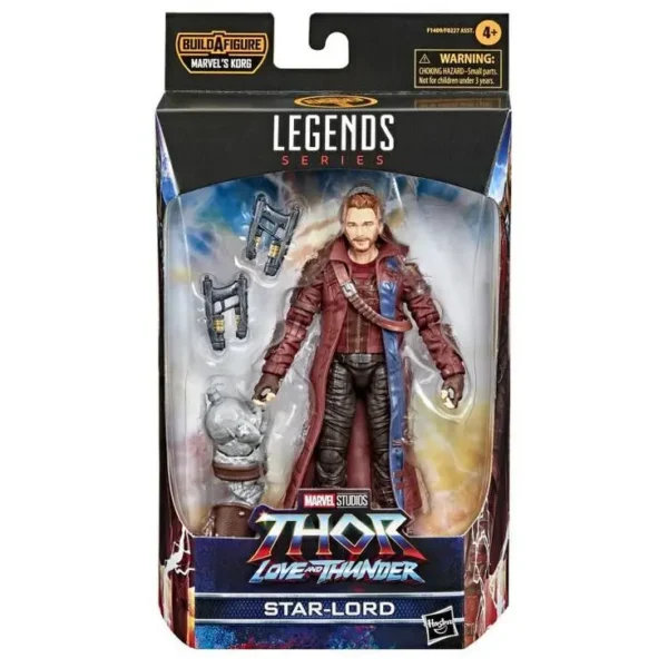 Star Lord – Love and Thunder Thor Marvel Legends Series (Figura de acción de 6 pulgadas) - Imagen 2