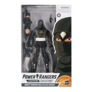 Black Ranger Mighty Morphin Ninja - Power Rangers Lightning Collection