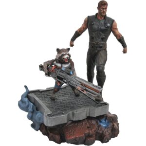 Thor and Rocket - Premier Collection Resin Statue (Avengers Infinity War)