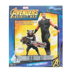 Thor and Rocket - Premier Collection Resin Statue (Avengers Infinity War)